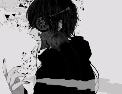 ☬⇝【网络收图，侵权立删】黑白色 灰色 帅哥 Pixiv p站 小清新 插画 简洁 唯美 美图 涂鸦 治愈 动漫 小清新 头像 二次元 意境 