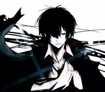 ☬⇝【网络收图，侵权立删】黑白色 灰色 帅哥 Pixiv p站 小清新 插画 简洁 唯美 美图 涂鸦 治愈 动漫 小清新 头像 二次元 意境 