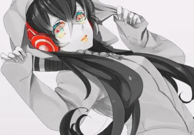 ☬⇝【网络收图，侵权立删】黑白色 灰色 帅哥 Pixiv p站 小清新 插画 简洁 唯美 美图 涂鸦 治愈 动漫 小清新 头像 二次元 意境 