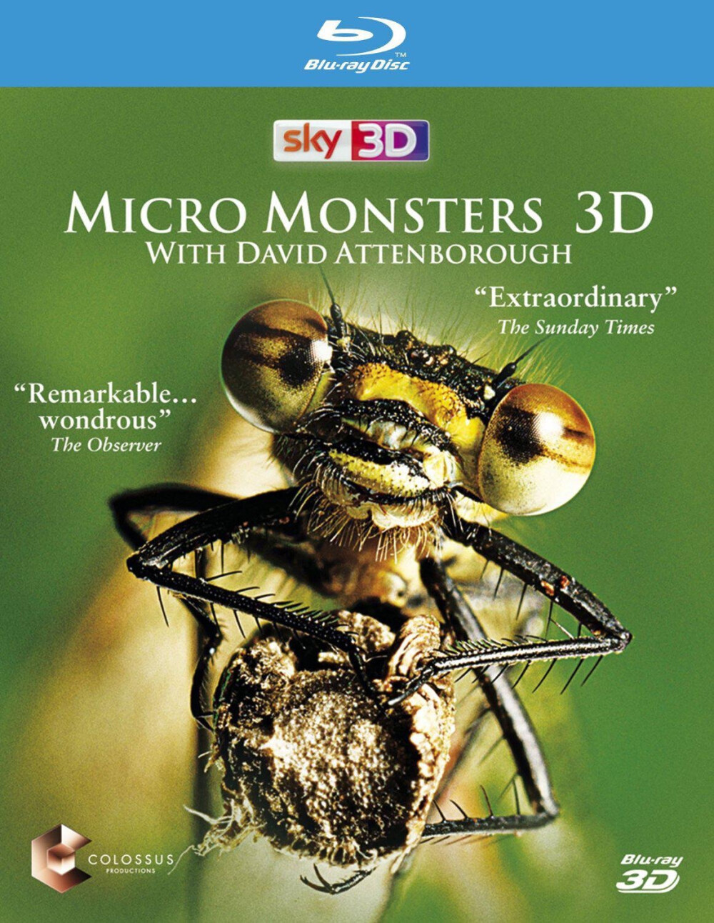 【片名】微型猛兽世界之旅 Micro Monsters 3D (2013)，【制片国家/地区】英国，【集数】7集，【单集片长】22分钟，【简介】上世纪七八十年代的好莱坞电影里，蚂蚁，蜘蛛，苍蝇，蜜蜂，蜘蛛，蜈蚣等经常是主角。这些在现实世界中体型微小的动物，一旦因为某种异变造成体型扩大数千倍，将造成怎样的灾难？ 当然，科幻电影毕竟只是幻想。 大卫·艾登堡继历时四年的震撼之作《非洲》之后，又带来了这全新的《微型猛兽世界之旅》。本系列采用高端的3D摄影技术，画面极其精美，是不可多得的又一佳作…