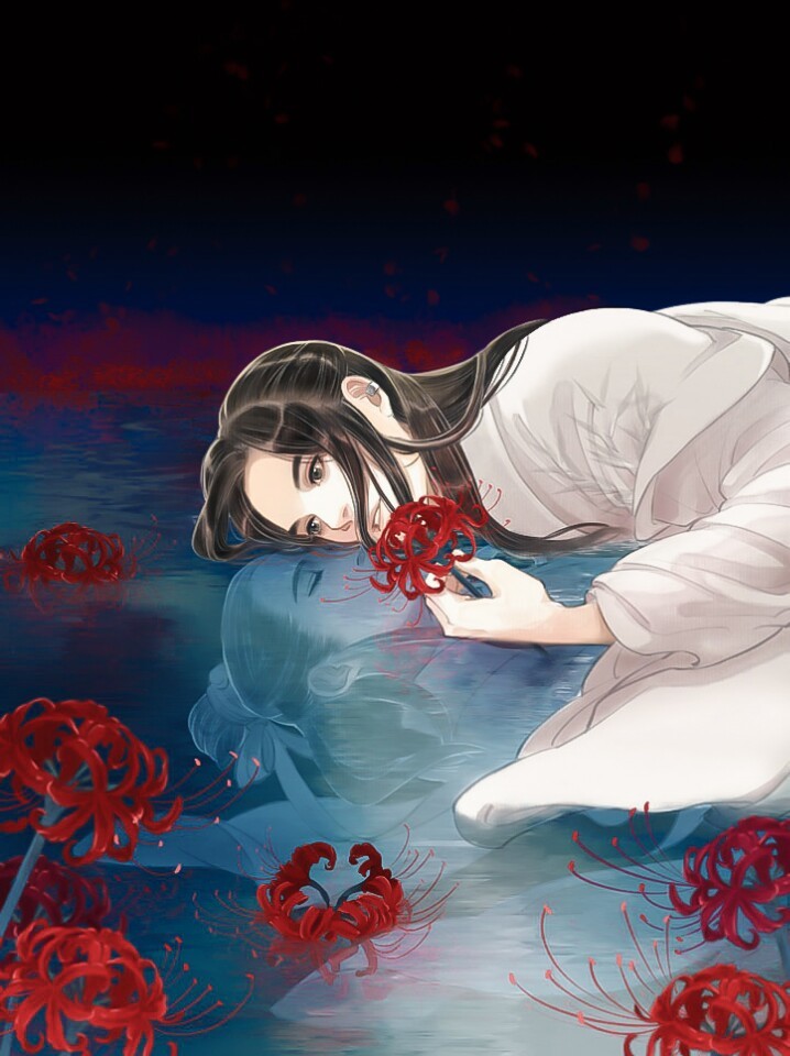 一世姻缘差,十里旧桃花,镜里温柔唤不起明眸旧无瑕.