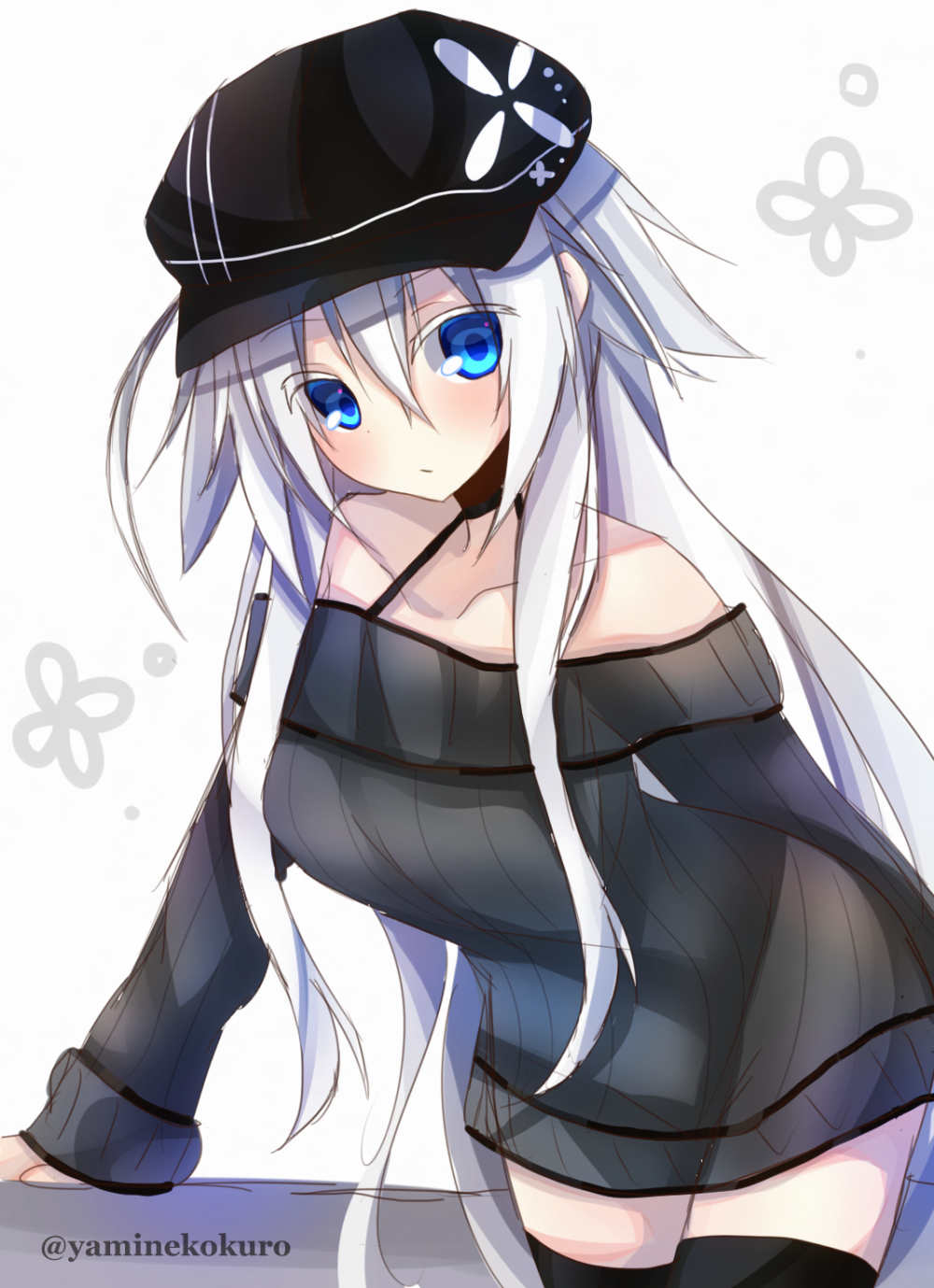 画师闇猫黒 id=56917091
白发 蓝眸 女图 女 长发 p站