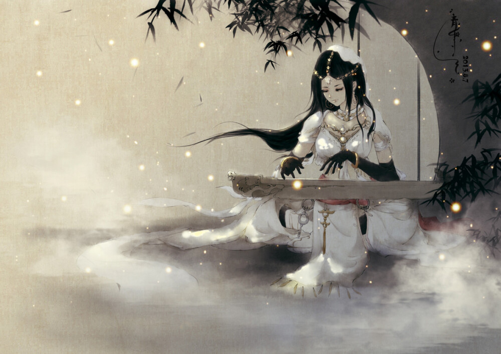 古风美人作者artistic青尘