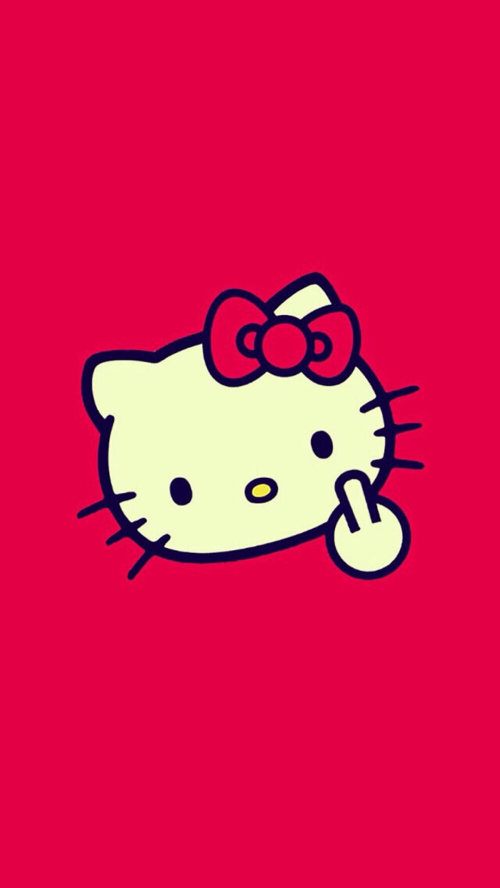 Hello kitty "#卡通动漫&手机壁纸""(◕‿◕✿