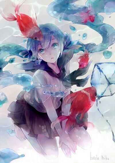 瓶初音 唯美 动态美