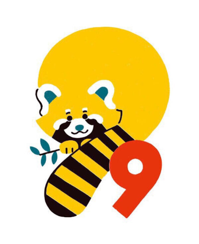 用动物表达数字。1-9要萌翻小编@UI资讯