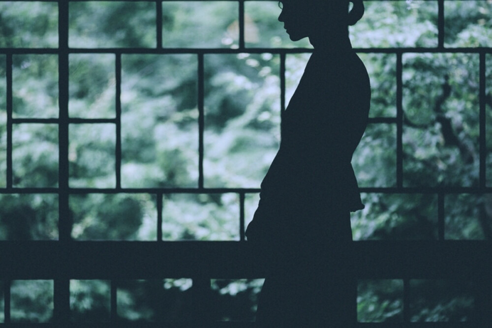 剪影一样的风景