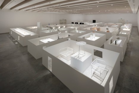 The Space Inbetween Nendo retrospective exhibition at the Museum Holon in Israel. Photograph by Takumi Ota