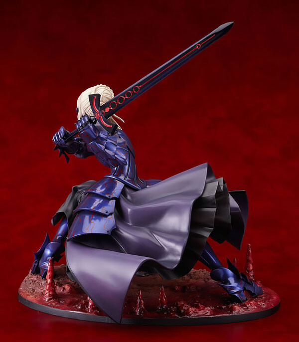 GSC Fate/stay night 黑saber -卑王鉄槌(ヴォーディガーン)- 1/7 再版 明日开放预定。售价12,800円，预计2017年4月出荷。