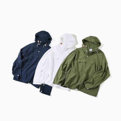 daikon16sspackablewindanorak可压缩轻薄防风外套三色