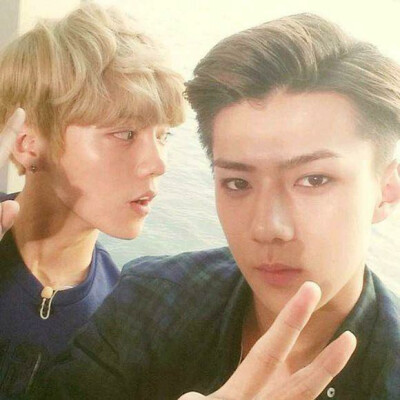 勋鹿狗 一生一世跪着走( ????? )
HUNHAN IS REAL?