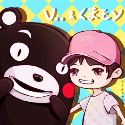 金泰亨 V BTS 防弹少年团 熊本熊 kumamon