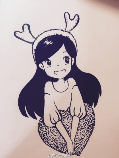 #一起来画简笔画# 提前迎接圣诞吧！圣诞节快乐！！@懒人简笔画 @手绘简笔画 @简笔画教程 @创意简笔画