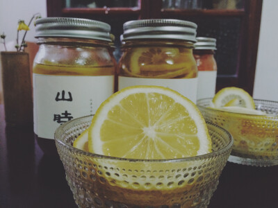 蜂蜜渍柠檬