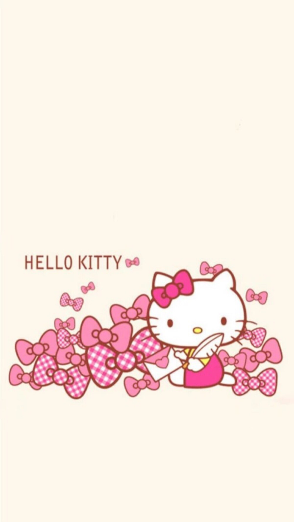 Hello kitty "#卡通动漫&手机壁纸""(◕‿◕✿