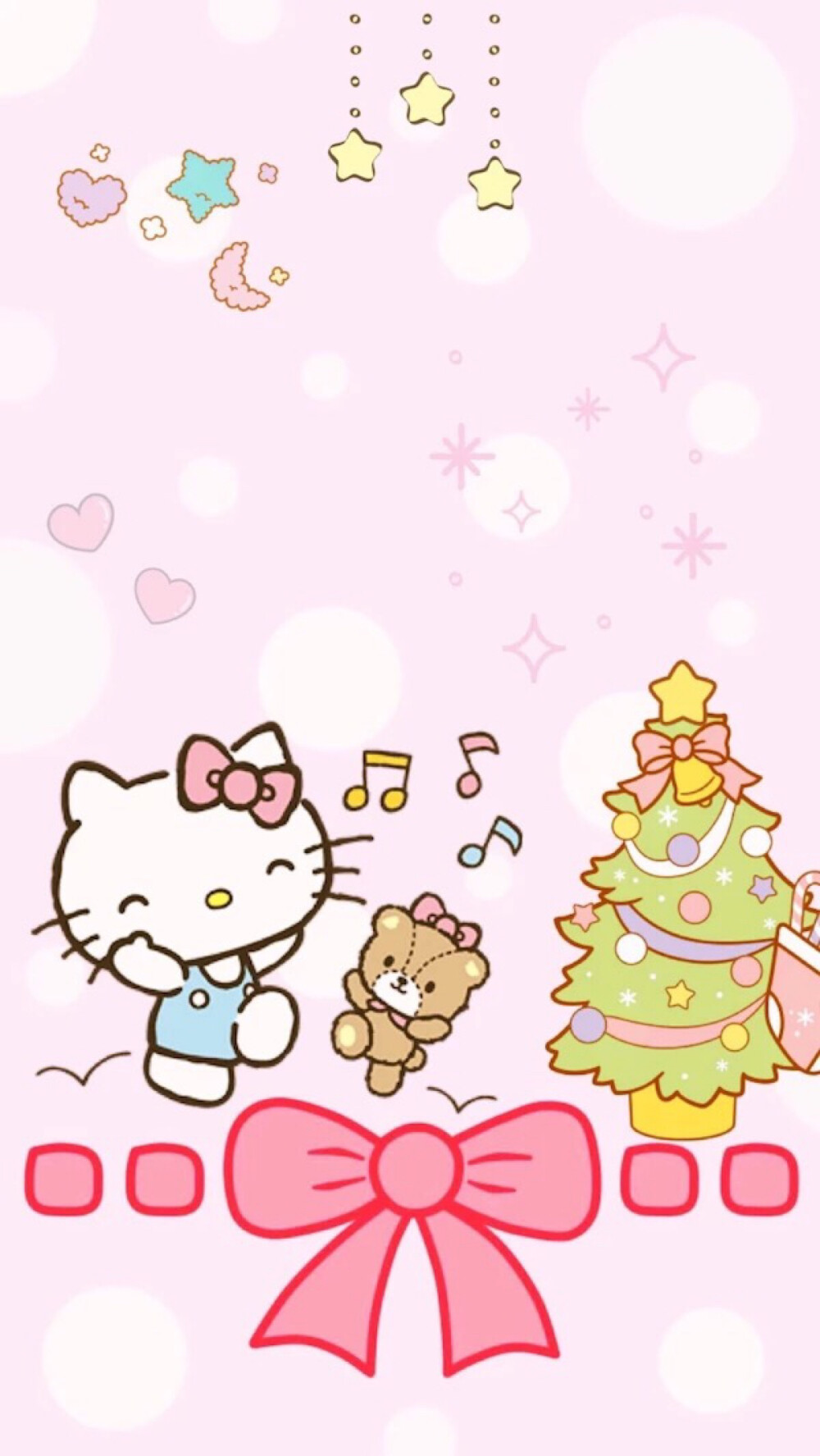 Hello kitty "#卡通动漫&手机壁纸""(◕‿◕✿