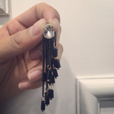 925银 流苏耳饰 不褪色 好美❤
送闺蜜送女友好礼物 简单大方好搭衣服~