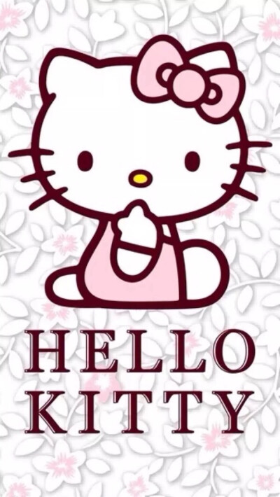 Hello kitty "#卡通动漫&手机壁纸""(◕‿◕✿