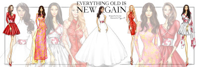 "Everything Old is New Again" Bridal collection