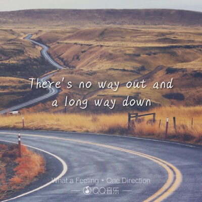 歌词海报――One Direction
What a Feeling