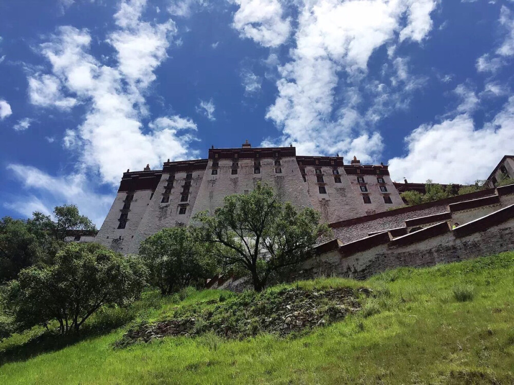 布宫背面