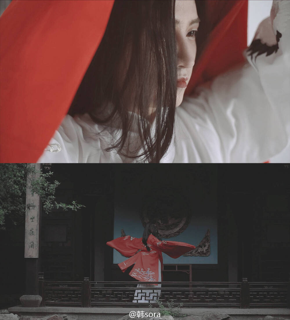 “舞影谁知”
@DD张寻傲
摄@韩sora