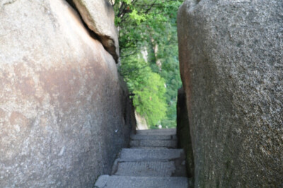 陕西华山 自古华山一条路