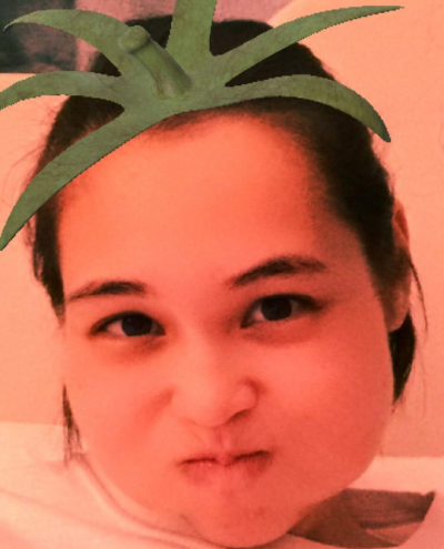 水原希子 ins配图 你是我见过最可爱的西红柿