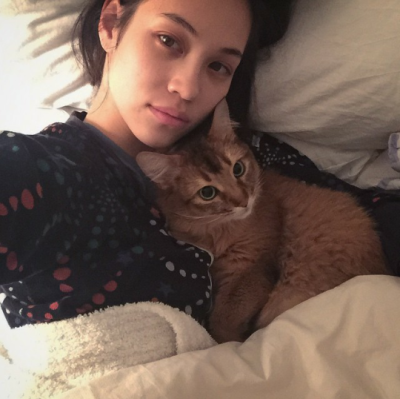 水原希子与猫系列 清纯、妩媚、纯真、狡黠都是你 kiko啊，其实你也是一只猫吧