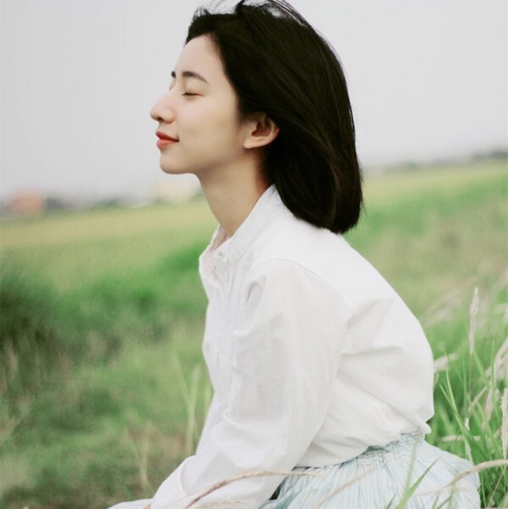 青鲤慕鱼 女生头像 森系 清新 文艺
