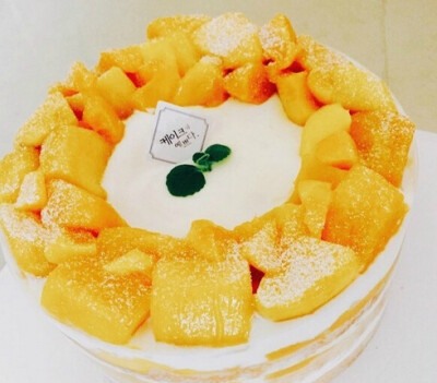 Mango Cake 芒果蛋糕