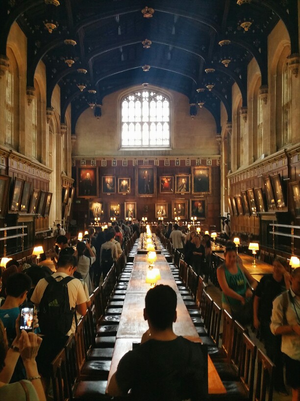 Dining Hall of Hogwarts!
实际上是Christ Church College
