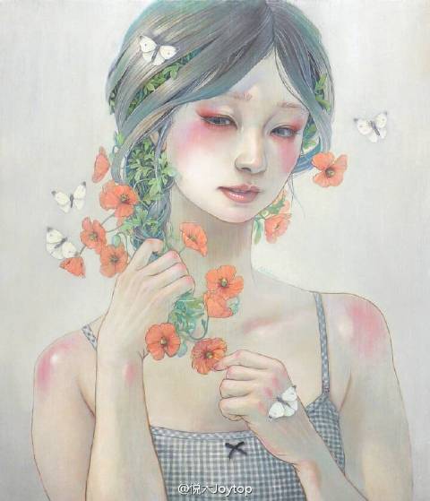 日本艺术家.平野実穂(Miho Hirano)ー花鳥風月The Beauties of Natureー