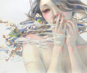 日本艺术家.平野実穂(Miho Hirano)ー花鳥風月The Beauties of Natureー