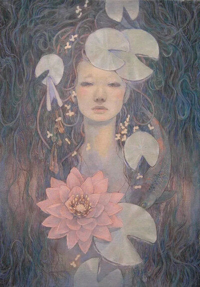 日本艺术家.平野実穂(Miho Hirano)ー花鳥風月The Beauties of Natureー