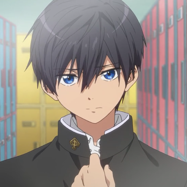 【动漫头像】少年 校服 短发 七濑遥 #free!