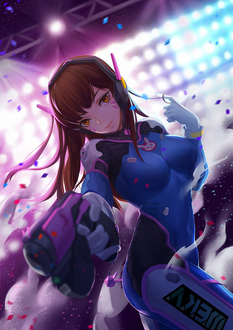 守望先锋 电竞女王 D.Va