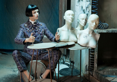 Prada Archive shot by Lucia Giacani for ODDA Magazine