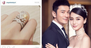 angelababy黄晓明图片  情侣图片