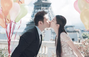 angelababy黄晓明图片  情侣图片