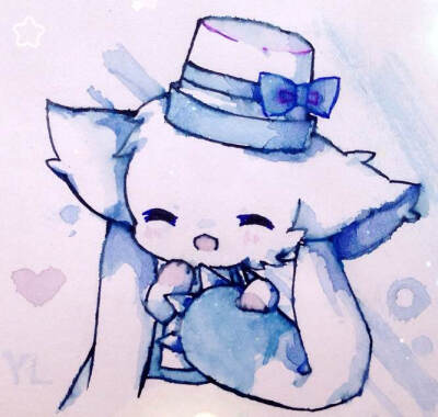 交绘 to颜冰
第一次用水彩不习惯