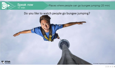 bungee jumping