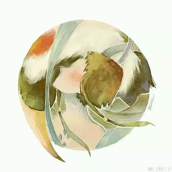 融松情侣头像 赤松子 松子哥为什么脸红了