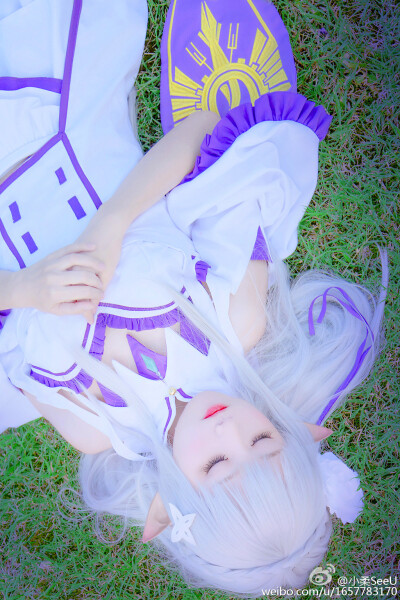 #Re：从零开始的异世界生活##艾米莉娅cos#
【CN：小柔】
【摄影：@MirrorStudio風牙 】