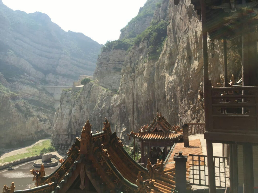 悬空寺
我喜欢风景里没有人