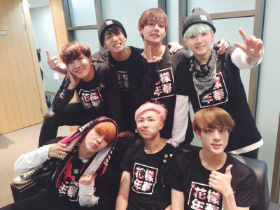 防弹少年团 BTS 金南俊 RAP MONSTER 闵玧其 SUGA 郑号锡 J-HOPE 金硕珍 JIN 朴智旻 JIMIN 金泰亨 V 田柾国 JUNG KOOK