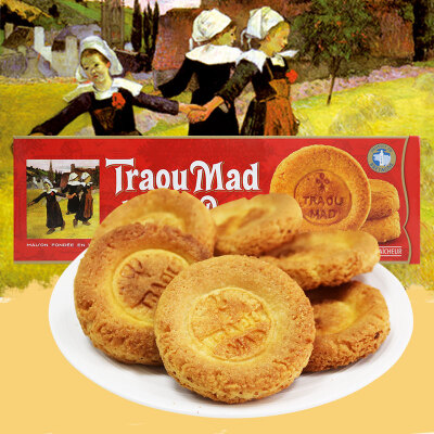 法国进口饼干 Traou Mad陶妈浓香风味黄油饼100g 生日礼物