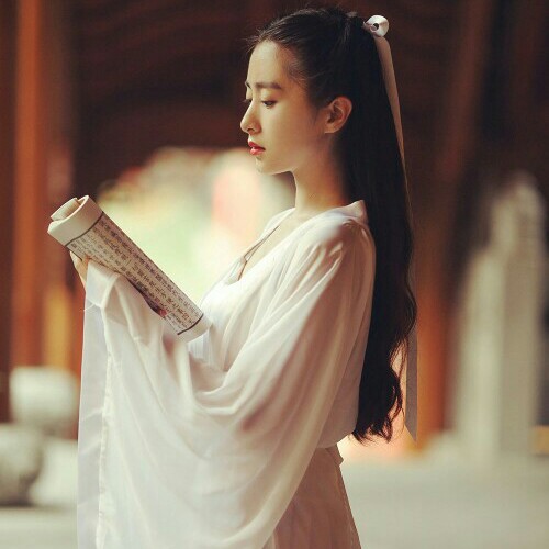 古风头像自截女头森系意境唯美汉服