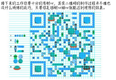 #ps教程# 教你如何快速设计制作一个好看又好玩的二维码 简单粗暴 几步即可以完成一个你实用又有创意的二维码 记得交作业 转需~（作者：牛小妖的猫的喵 ）