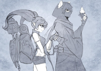 我还以为约德尔人不会长大。